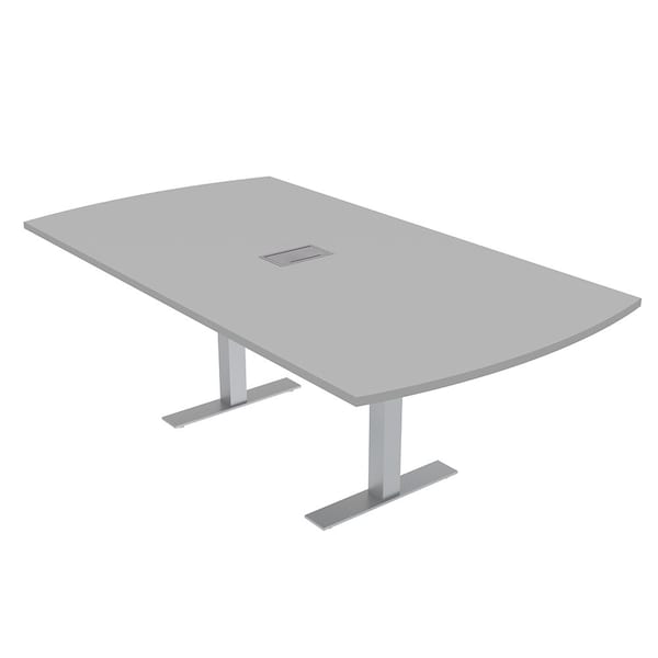 Skutchi Designs 45.25 in W, 71.5 in L, 29 in H, Engineered Wood Top, Grey HAR-AREC-46X72-T-ELEC-XD01 - main